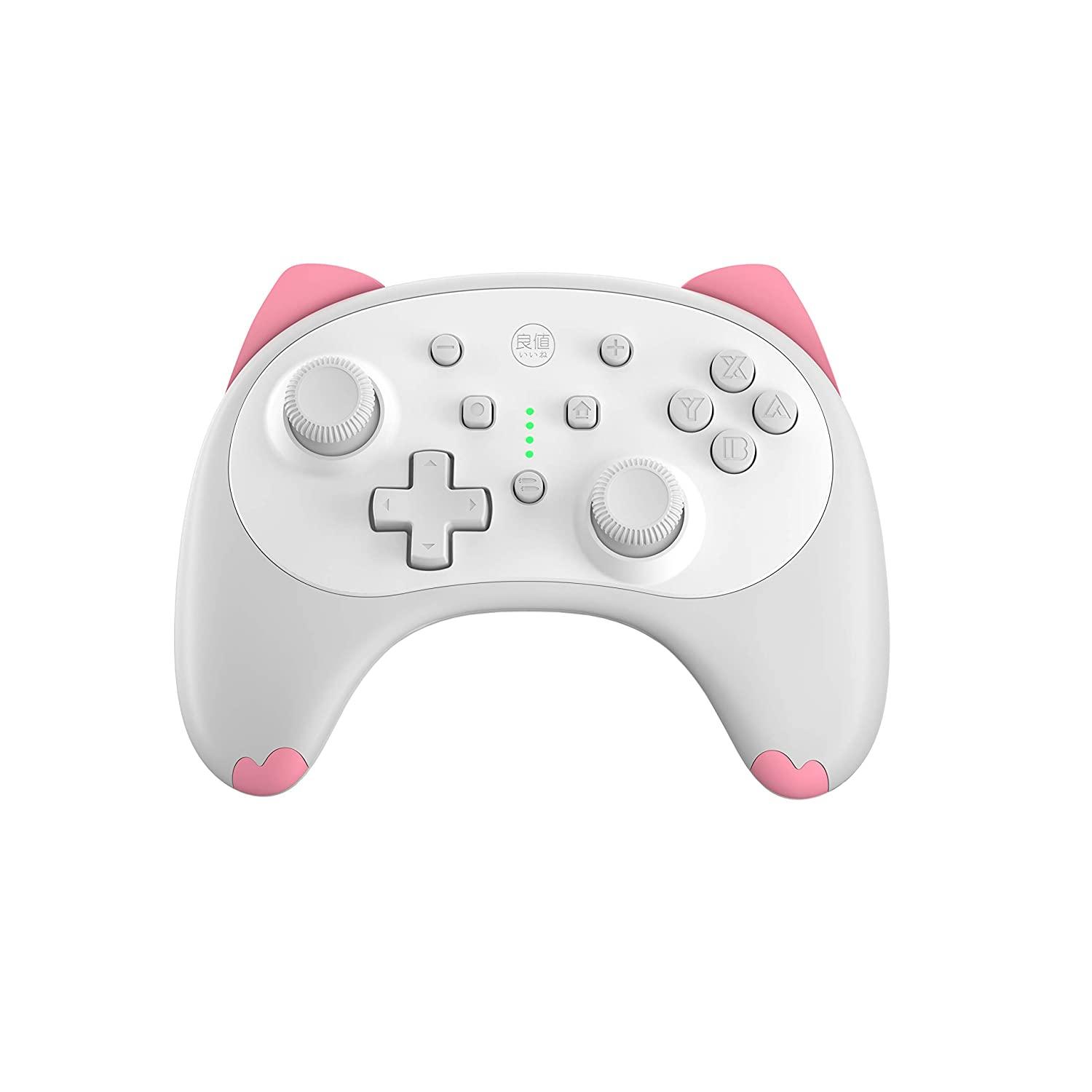 IINE NSW WIRELESS CONTROLLER CAT SERIES WHITE/PINK (L295) - DataBlitz
