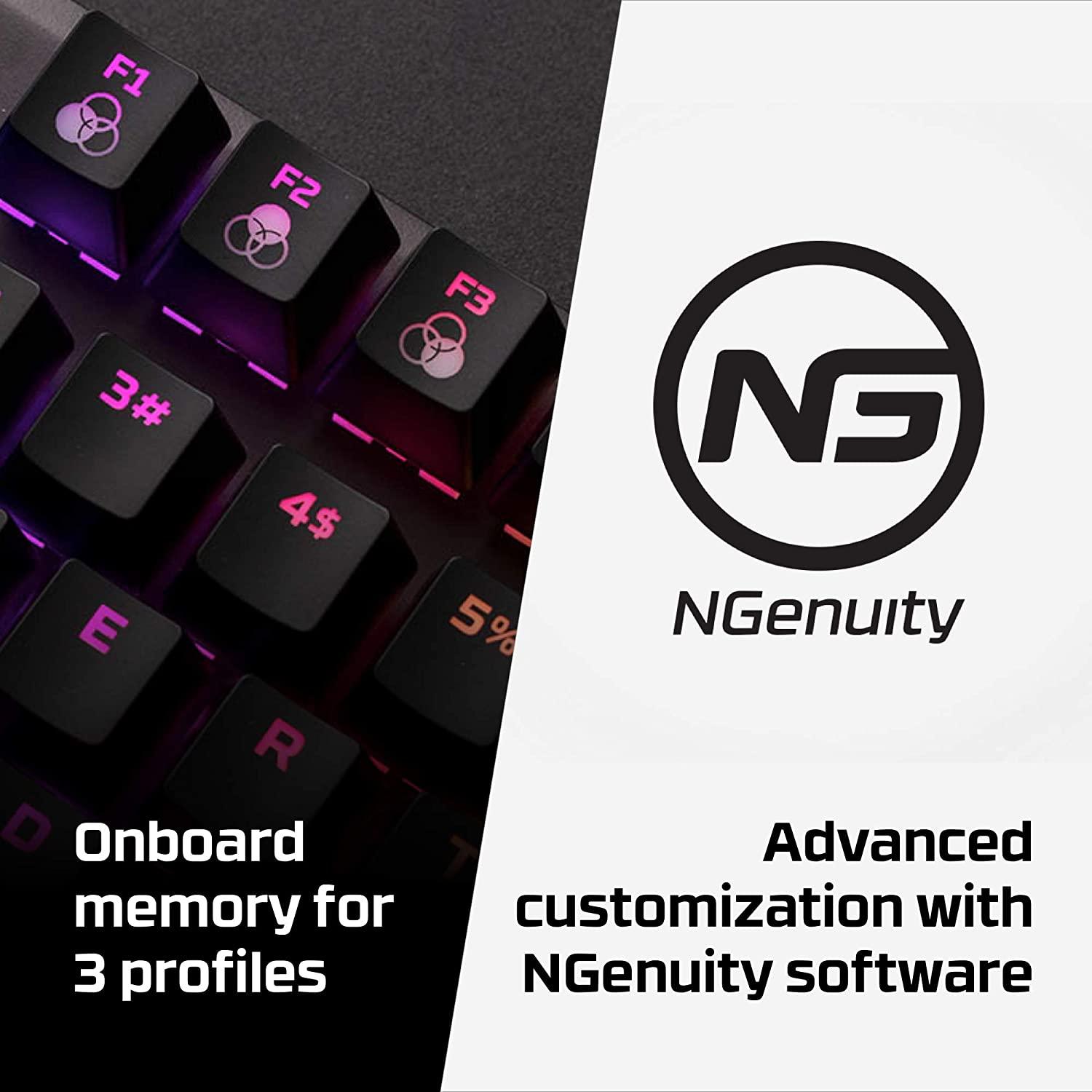 HYPERX ALLOY FPS RGB MECHANICAL GAMING KEYBOARD SPEED SILVER - DataBlitz