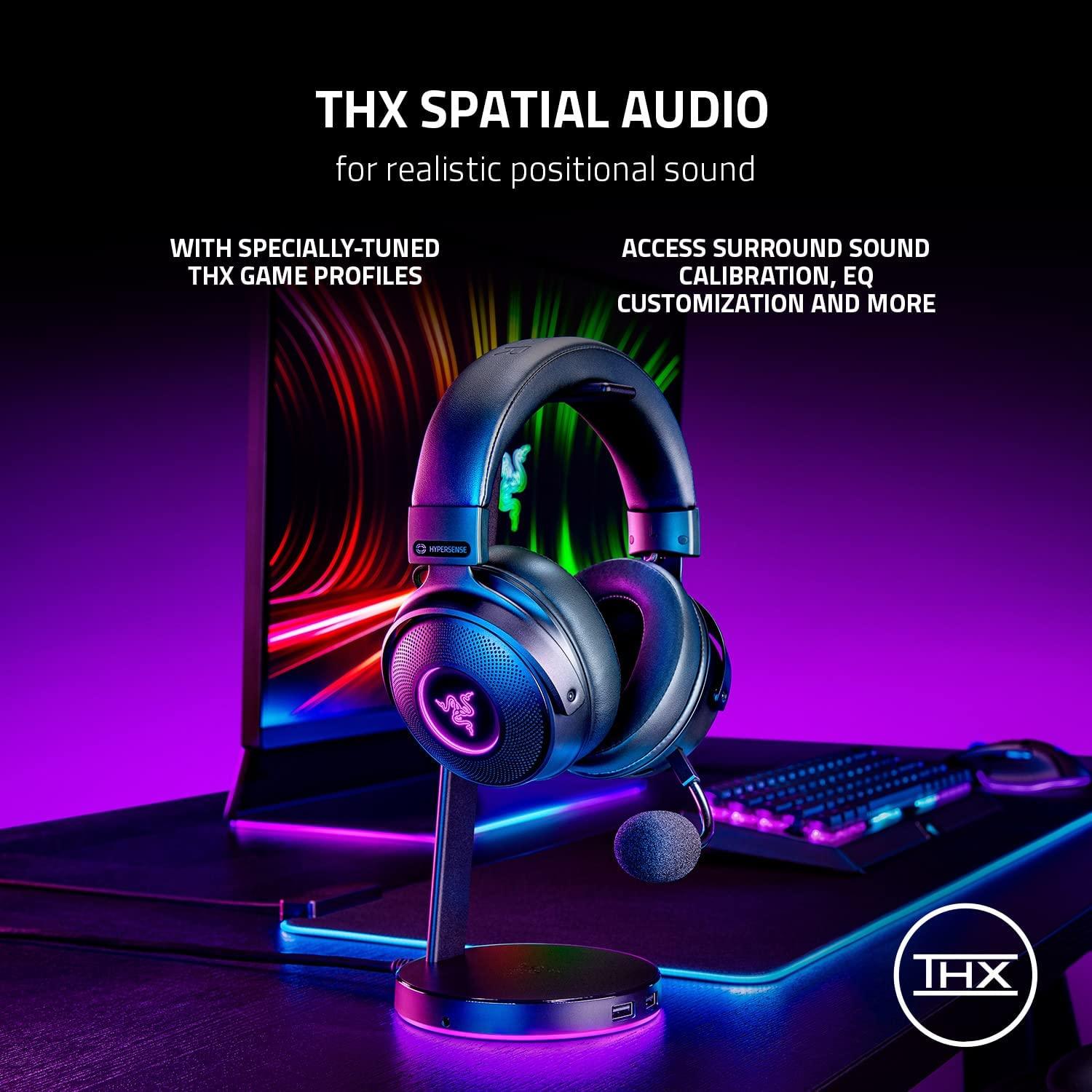 RAZER KRAKEN V3 PRO WIRELESS GAMING HEADSET WITH HAPTIC TECHNOLOGY (PC/MAC/PLAYSTATION/SWITCH/XBOX/SMARTPHONE) - DataBlitz