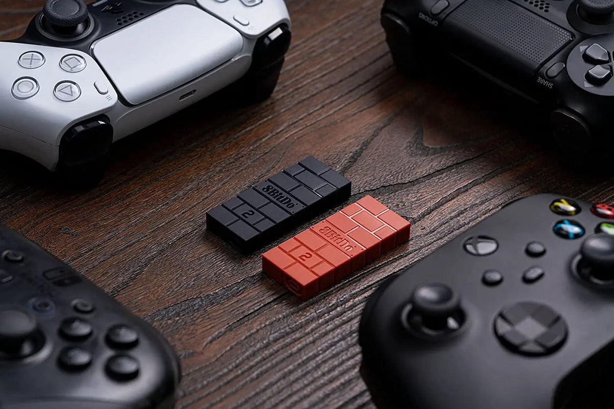 8BitDo USB Wireless Adapter 2 for Switch/ Windows/ RasPi 83DC (Brown Ed.) - DataBlitz