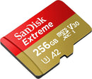 SANDISK Extreme 256GB UHS-1 160MB/S MICROSD Card (SDSQXA1-256G-GN6MN) - DataBlitz
