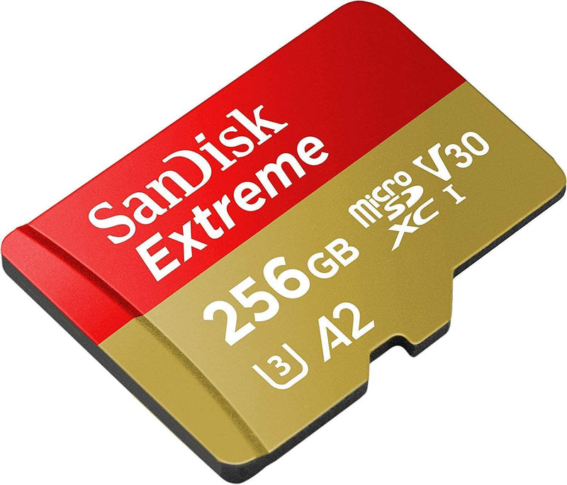 SANDISK Extreme 256GB UHS-1 160MB/S MICROSD Card (SDSQXA1-256G-GN6MN) - DataBlitz