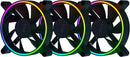Razer Kunai Chroma 120MM LED  PWM ARGB Hydraulic Performance Fan (3 Fans) - DataBlitz