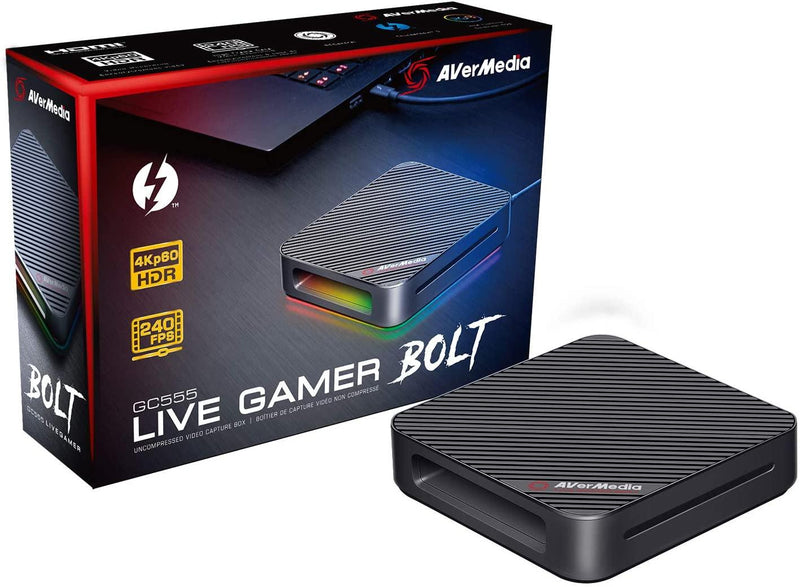 AVERMEDIA LIVE GAMER BOLT UNCOMPRESSED VIDEO CAPTURE BOX (GC555) - DataBlitz