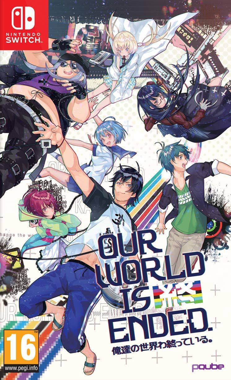 Nintendo Switch Our World Is Ended Includes Artbook & Key Ring