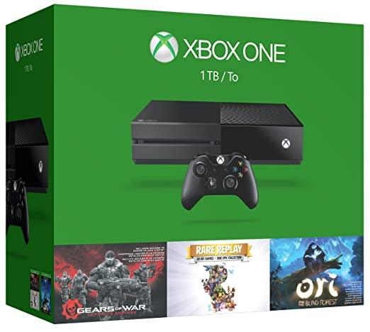 XBOXONE Console 1TB Gears Of War Ult. Ed. | Rare Replay & Ori And The Blind Forest Bundle Black - DataBlitz