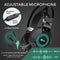 Royal Kludge RK-E9000 With Mic Noise Cancelling RGB Lights Gaming Headset (Black) - DataBlitz
