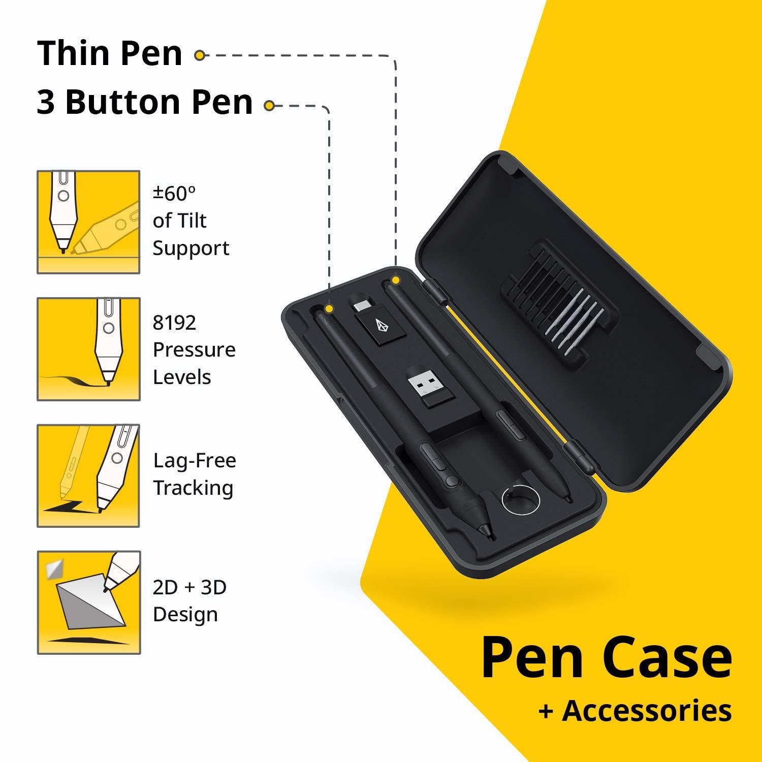 Xencelabs Pen Tablet Small (Carbon Black) (BPH0812W-A) - DataBlitz
