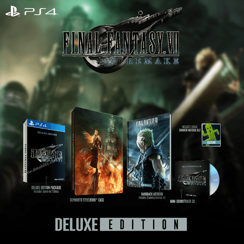 Ff7 remake best sale deluxe edition price