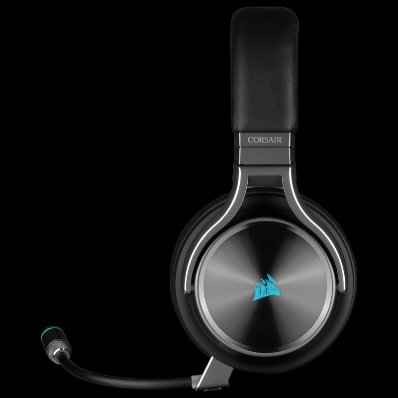 DATABLITZ ECOMMERCE CORSAIR VIRTUOSO GAMING HEADSET GUNMETAL