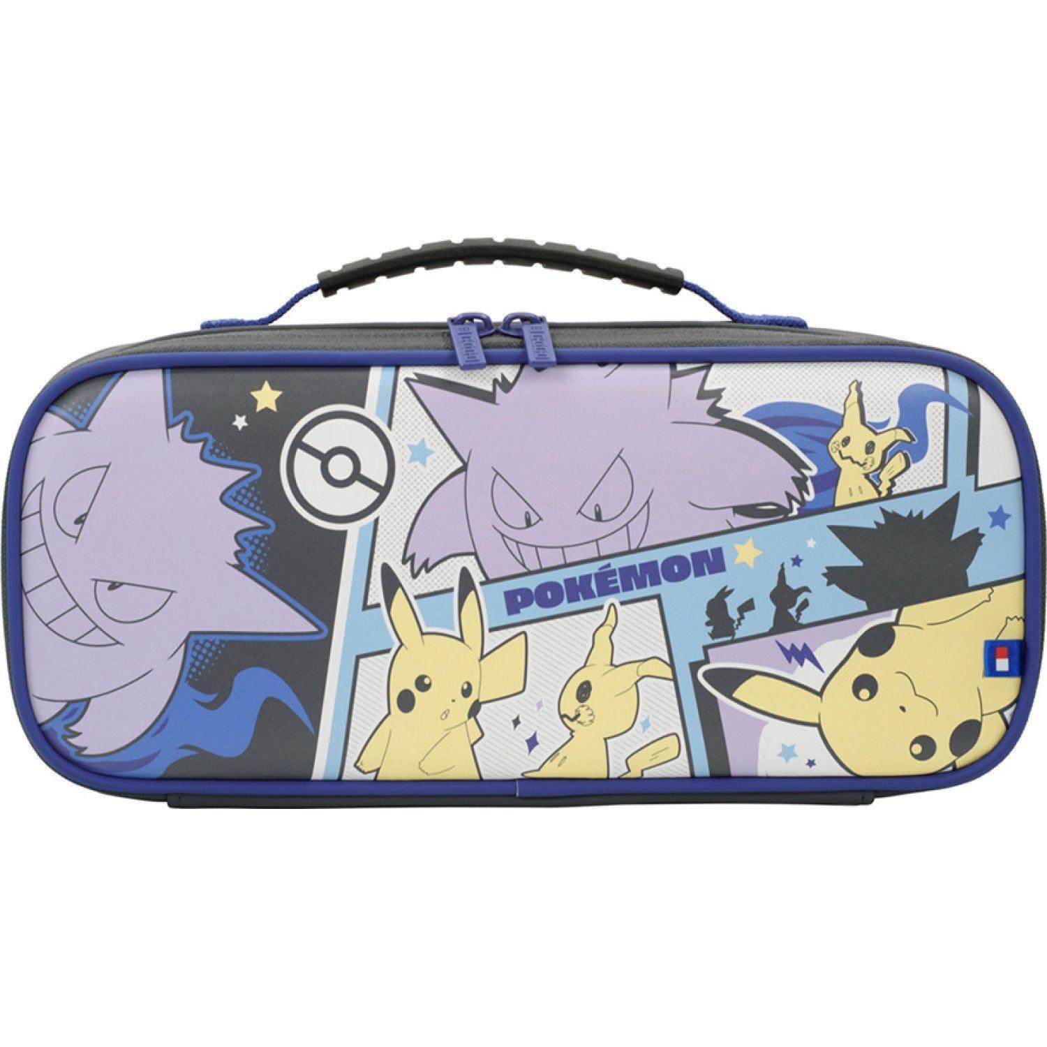 NSW HORI Cargo Pouch Compact Pikachu & Gengar With Mimikyu Nintendo Switch / Nintendo Switch OLED Model (NSW-412A) - DataBlitz