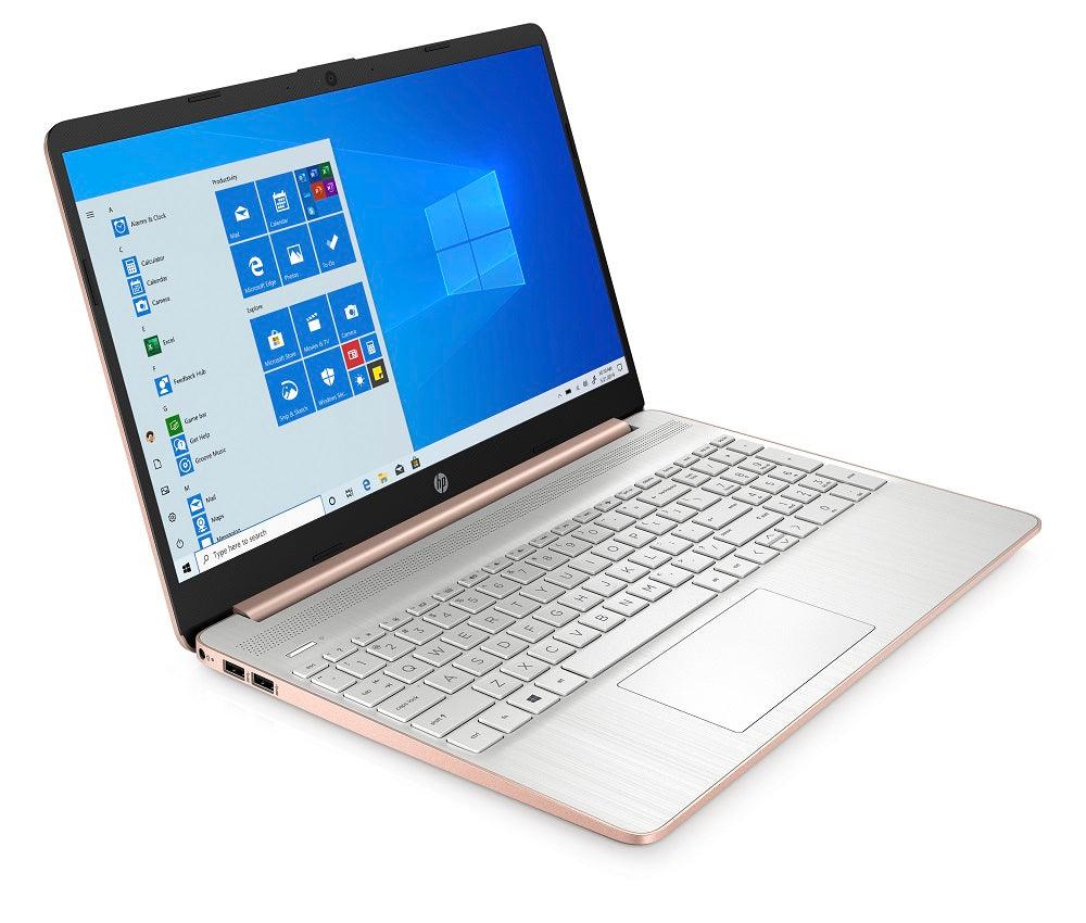 HP 15S-EQ1522AU LAPTOP (PALE ROSE GOLD) | 15.6" FHD | RYZEN 7 4700U | 8GB DDR4 | 512GB SSD | AMD RADEON | WIN10 + MS OFFICE HOME & STUDENT HP PRELUDE TOPLOAD BAG - DataBlitz