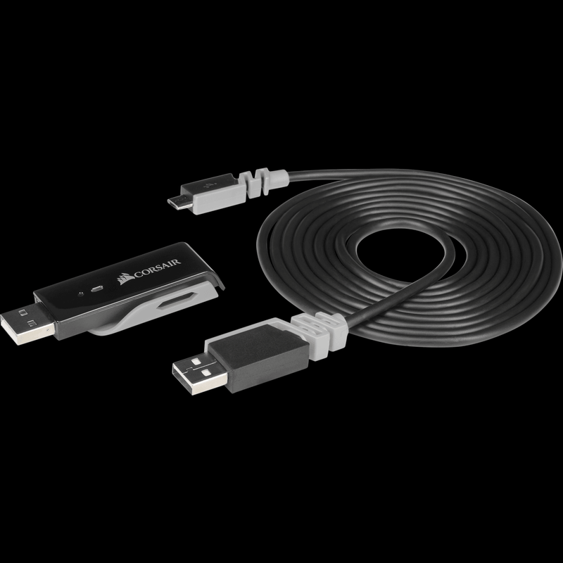 Corsair Void RGB Elite Wireless Premium Wireless Gaming Headset With 7.1 Surround Sound Carbon (PC/PS4) - DataBlitz