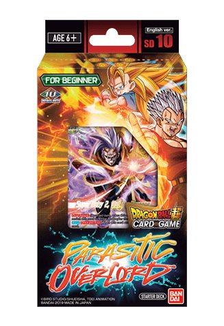 DRAGON BALL SUPER CARD GAME DB8 PARASITIC OVERLORD STARTER DECK (SD10) - DataBlitz