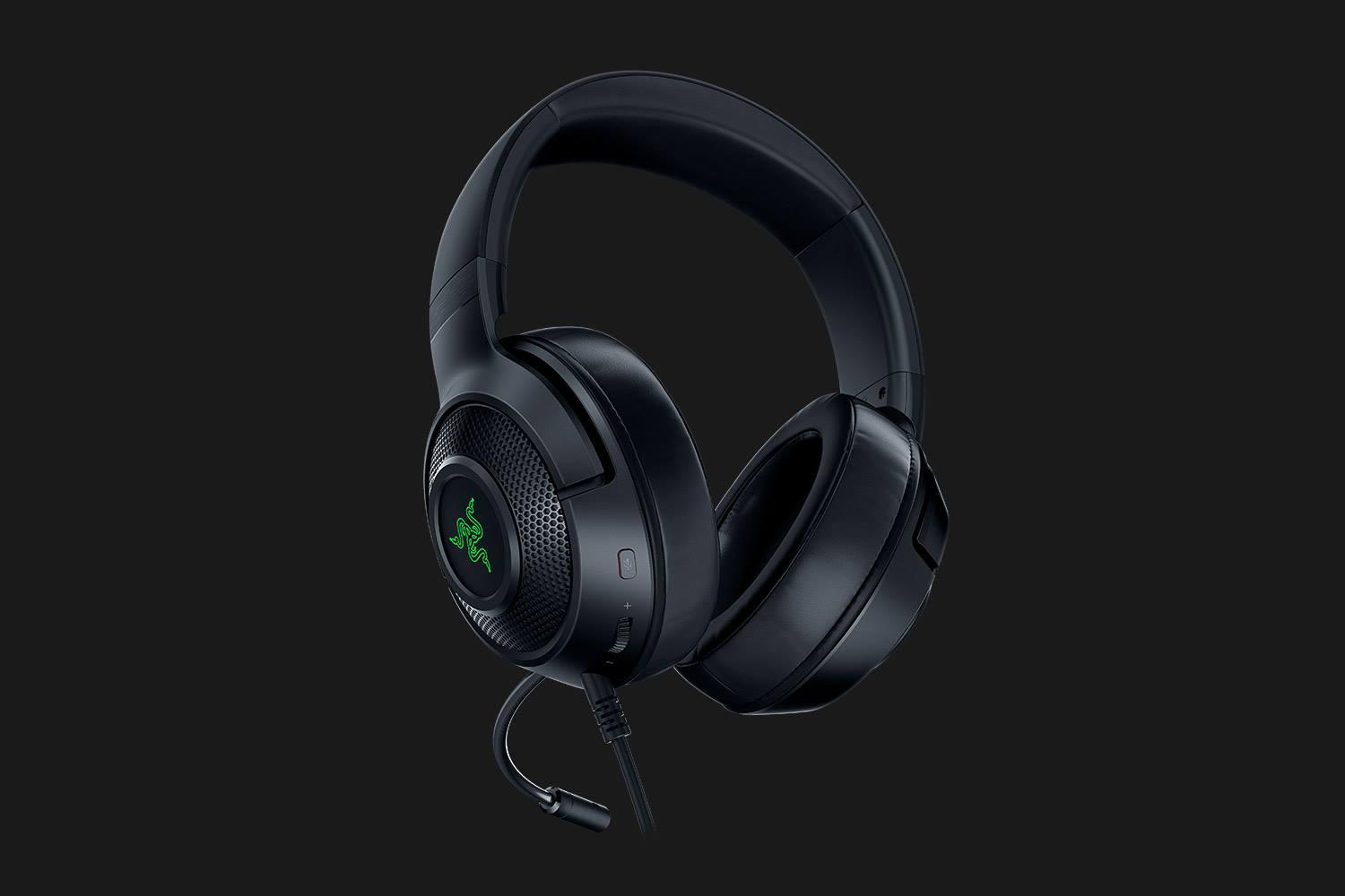 RAZER KRAKEN X USB DIGITAL 7.1 SURROUND SOUND GAMING HEADSET (BLACK) - DataBlitz