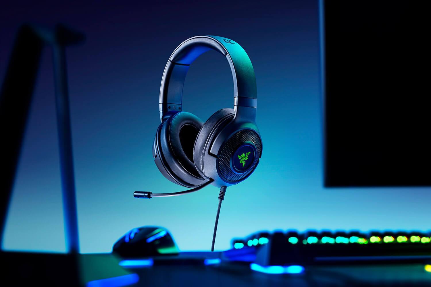 RAZER KRAKEN X USB DIGITAL 7.1 SURROUND SOUND GAMING HEADSET (BLACK) - DataBlitz