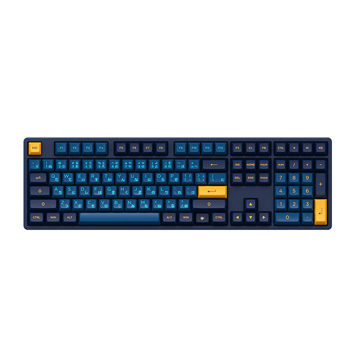 Akko 5108 Macaw Hiragana Version RGB Full Size (Akko CS Lavender Purple)