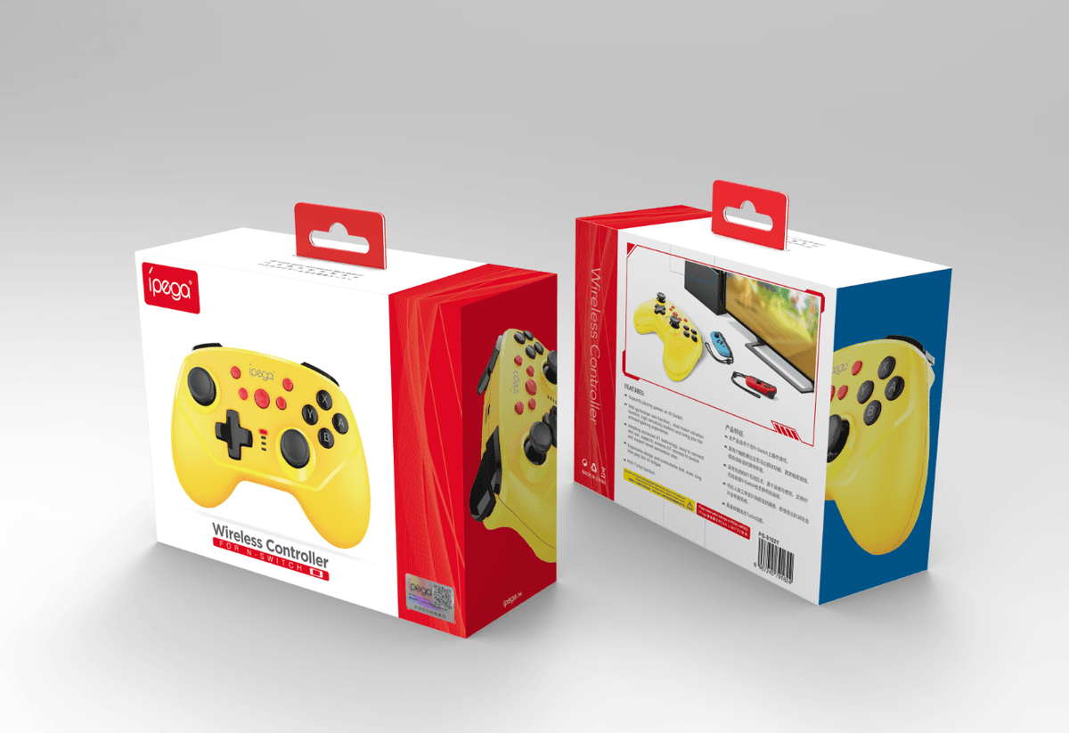 IPEGA WIRELESS CONTROLLER FOR N-SWITCH YELLOW (PG-9162Y) - DataBlitz