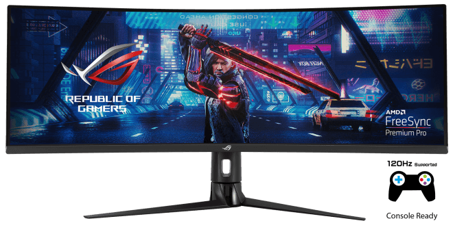 ASUS ROG STRIX XG49VQ SUPER ULTRA-WIDE HDR GAMING MONITOR - DataBlitz