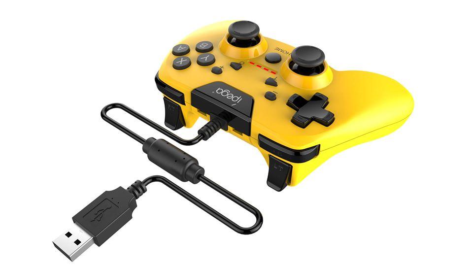 IPEGA WIRED CONTROLLER FOR N-SWITCH/P3/ANDROID/PC YELLOW (PG-SW012A) - DataBlitz