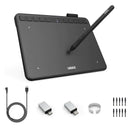 Ugee S640W 6.3" Wireless Pen Tablet (Carbon Black) - DataBlitz