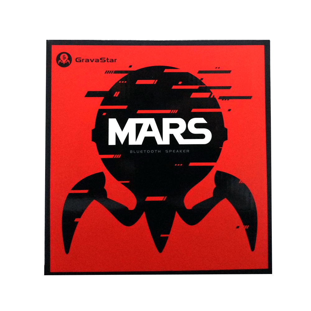 GRAVASTAR G1 BLUETOOTH SPEAKER MARS_SCI-FI BLUE - DataBlitz