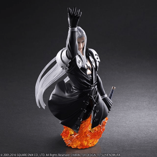 FINAL FANTASY VII SEPHIROTH STATIC ARTS BUST NO.3 - DataBlitz