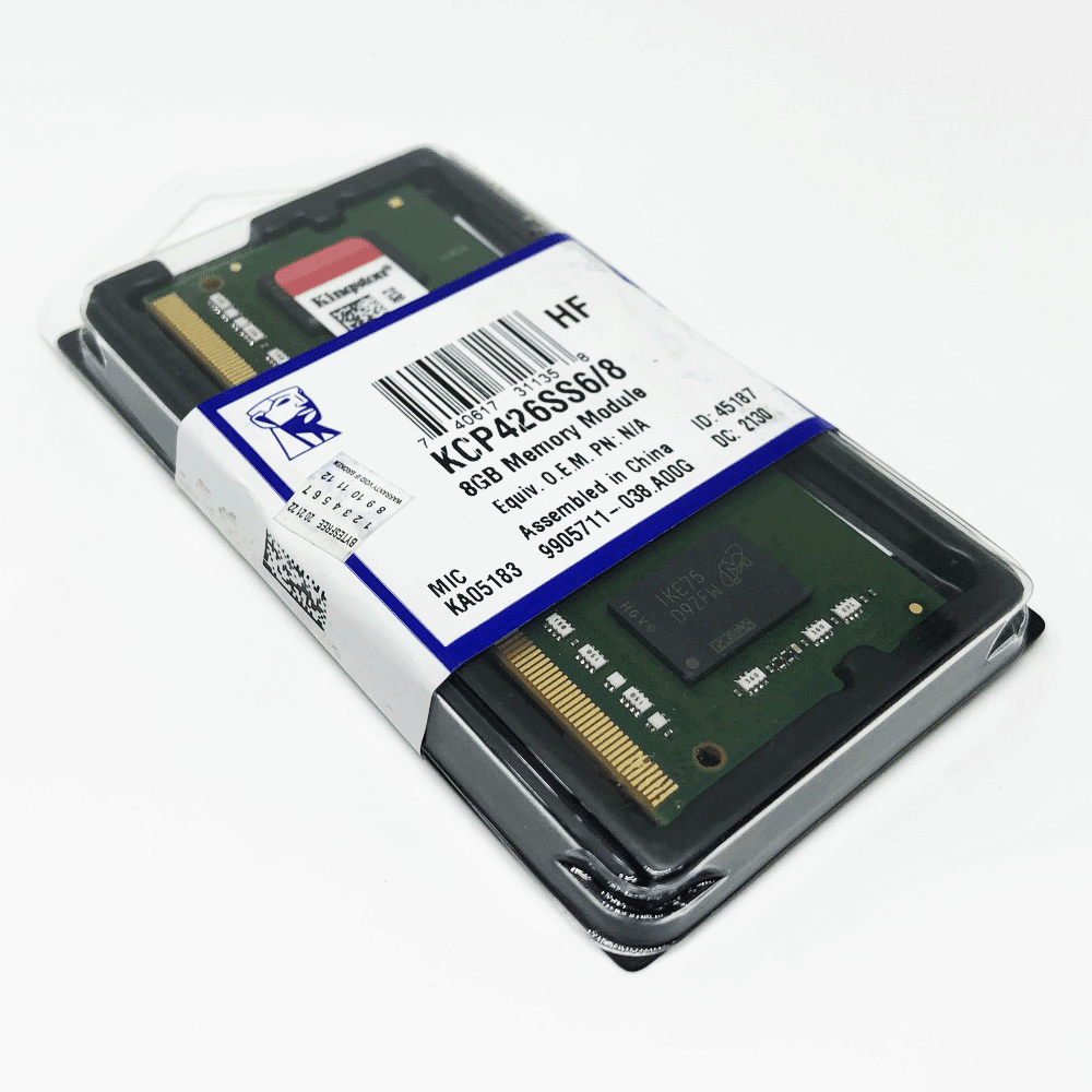 Kingston 8GB DDR4 2666Mhz Memory Module (KCP426SS6/8)