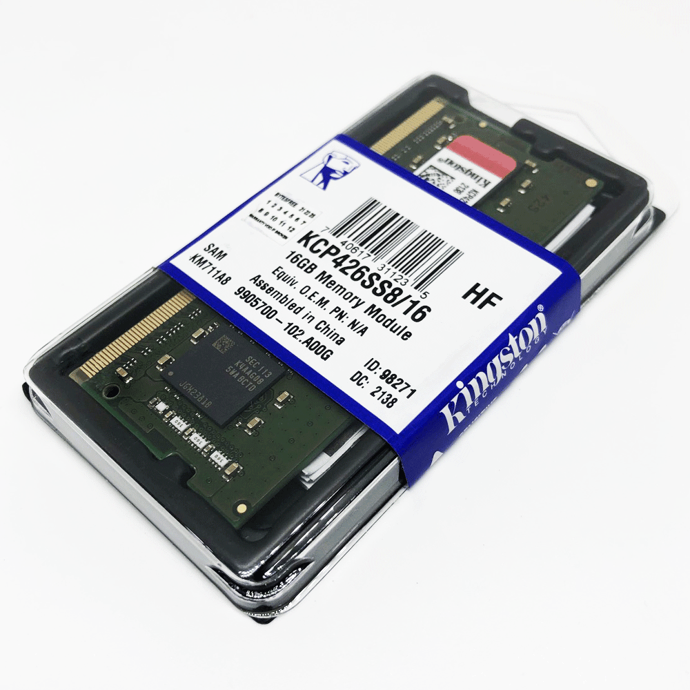 KINGSTON 16GB DDR4 2666MHZ MEMORY MODULE (KCP426SS8/16) - DataBlitz