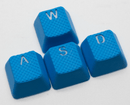 TAIHAO RUBBER DOUBLE SHOT BACKLIT GAMING WASD KEYCAPS SET FOR CHERRY MX SWITCH TYPE (8-KEYS) (SKY BLUE) - DataBlitz