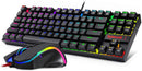REDRAGON GAMING ESSENTIALS KEYBOARD & MOUSE 2 IN 1 SET (DUST-PROOF BLUE SWITCH) (K552-RGB-BA-1) - DataBlitz