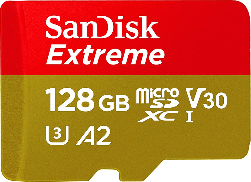 Sandisk Extreme 128GB 190MB/S MICROSDXC UHS-I Card