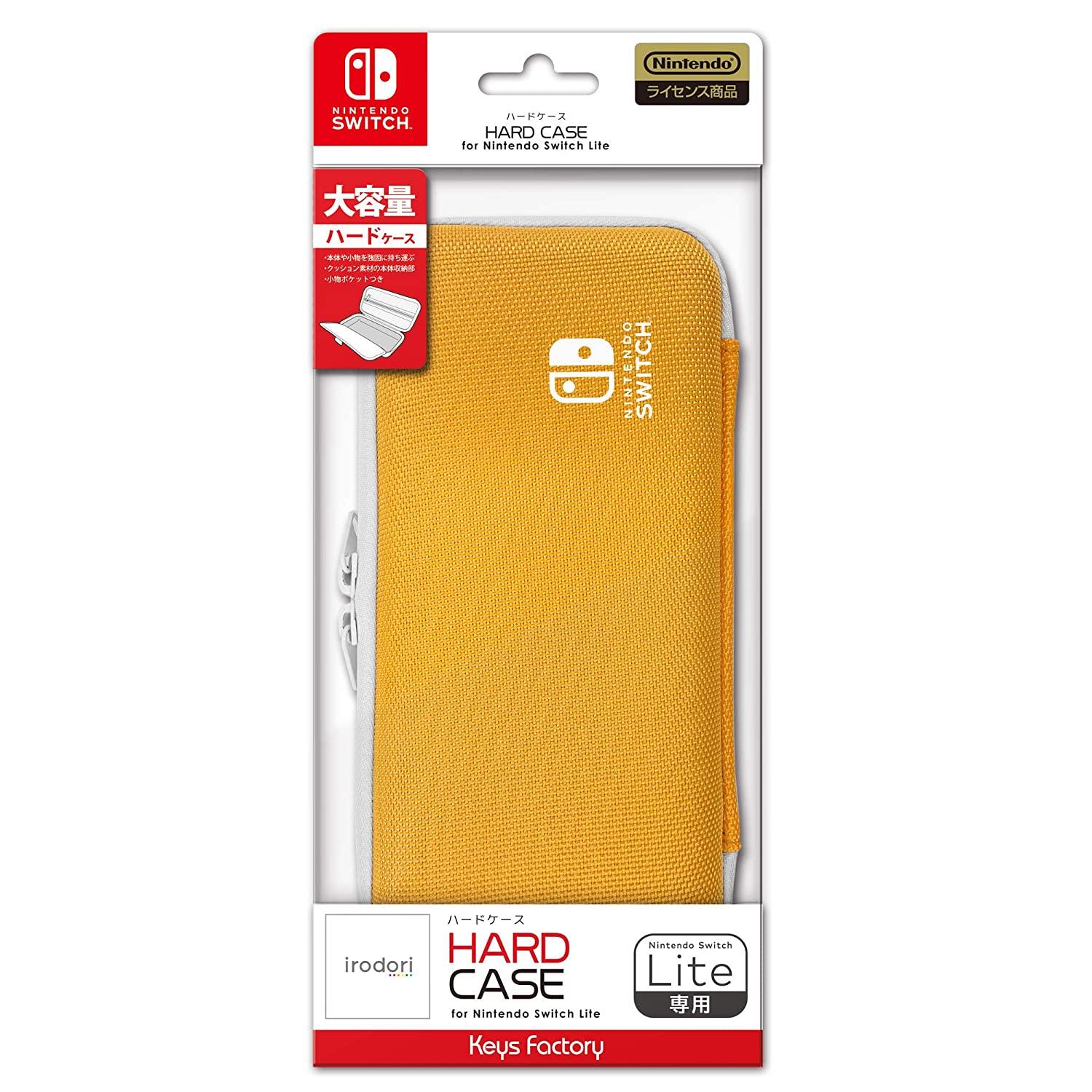 KEYS FACTORY NSW HARD CASE FOR NINTENDO SWITCH LITE (ORANGE) (HHC-001-3) - DataBlitz