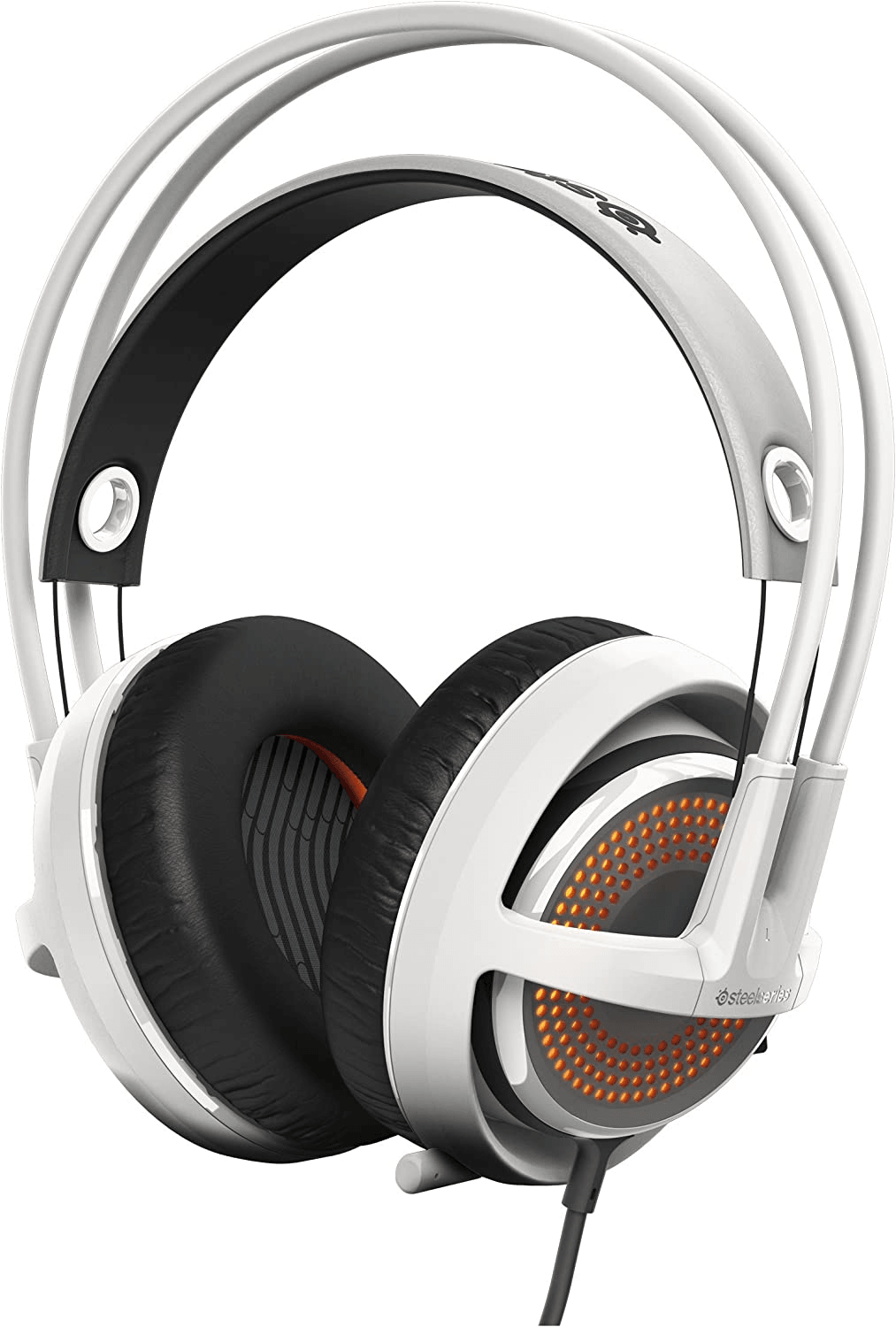 Steelseries Siberia 350 Immersive Surround Sound With Custom  Illumination (White) (PN51204)