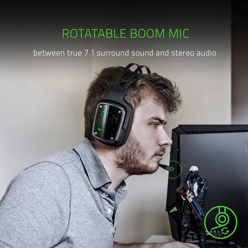 RAZER TIAMAT 7.1 V2 SURROUND SOUND GAMING HEADSET (BLACK) - DataBlitz