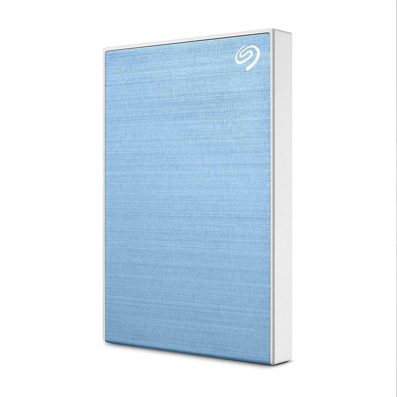 SEAGATE ONE TOUCH 1TB PORTABLE HDD WITH PASSWORD PROTECTION (LIGHT BLUE) - DataBlitz