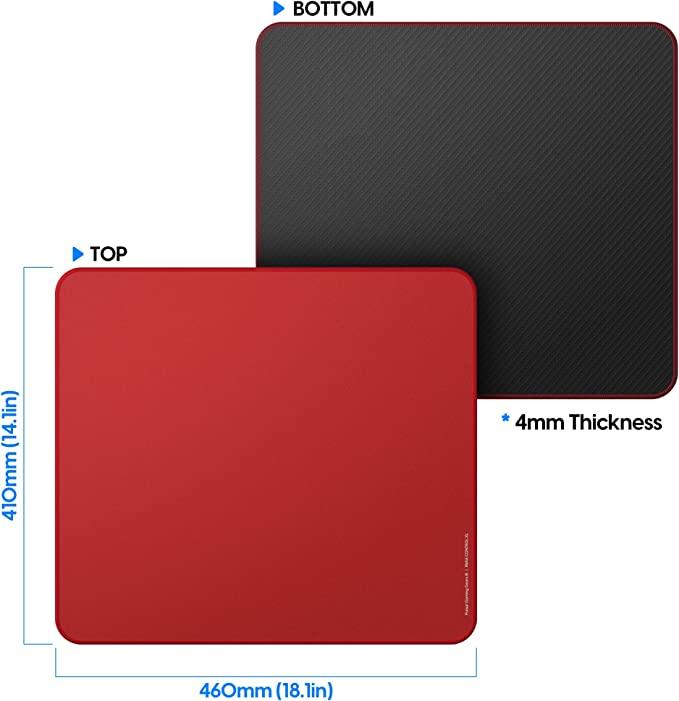 Pulsar Para Control Mouse Pad V2 (Medium Speed) (XL Red) (PMP11XLR) - DataBlitz