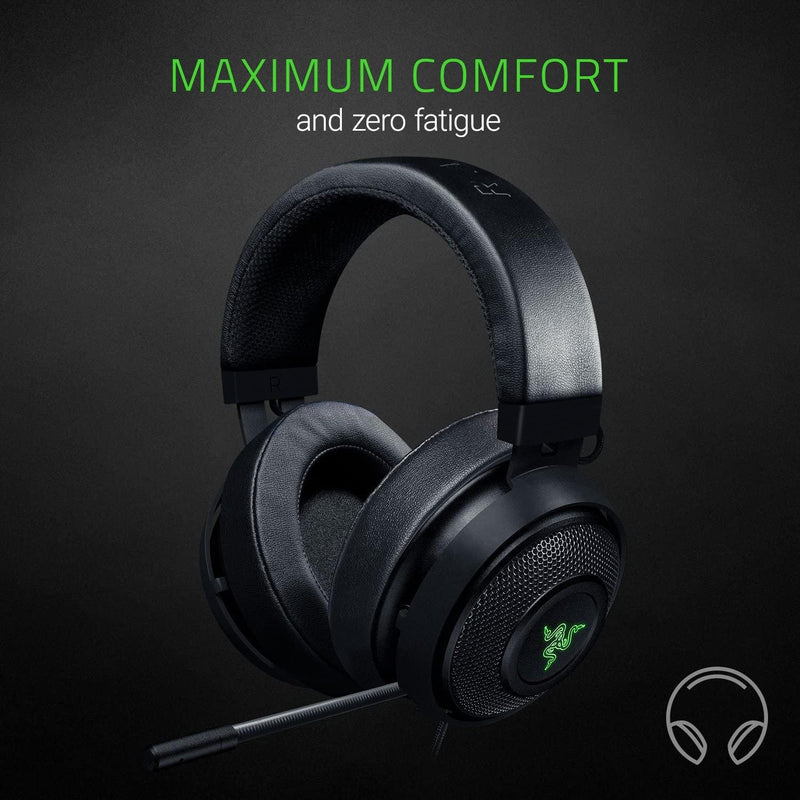 Razer Kraken 7.1 v2 Digital USB Gaming Headset (Virtual 7.1 Surround Sound) - DataBlitz