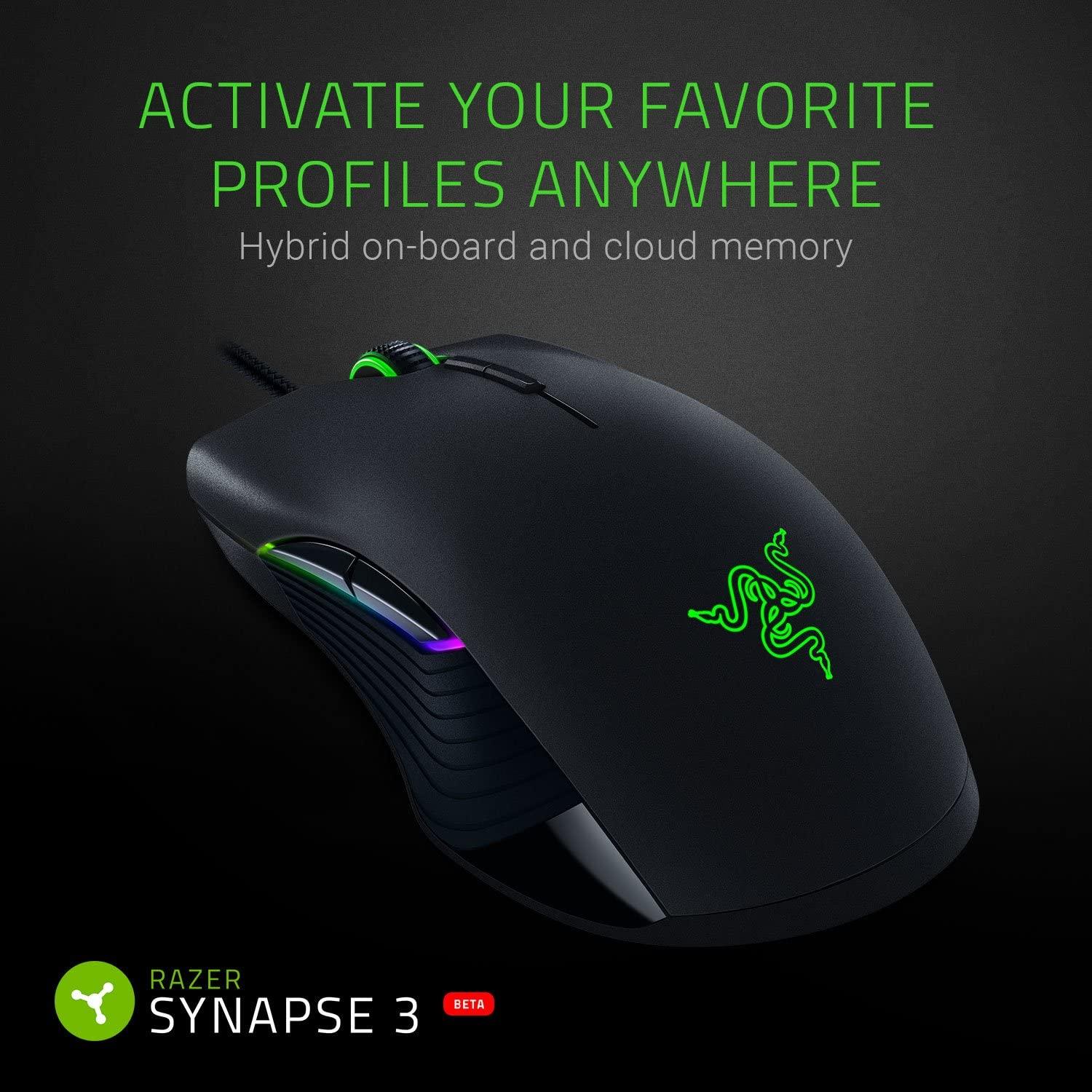 RAZER LANCEHEAD TOURNAMENT EDITION AMBIDEXTROUS GAMING MOUSE - DataBlitz