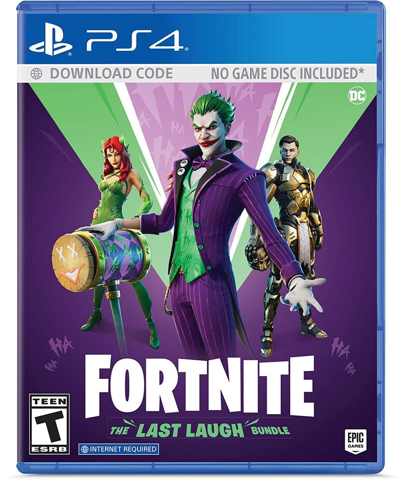 PS4 FORTNITE THE LAST LAUGH BUNDLE (DOWNLOAD CODE ONLY) ALL - DataBlitz
