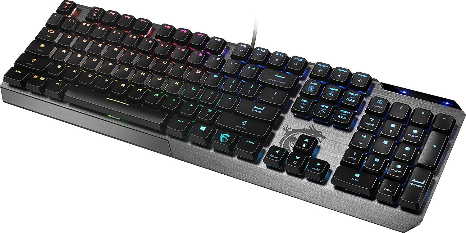 MSI VIGOR GK50 LOW PROFILE RGB GAMING KEYBOARD - DataBlitz