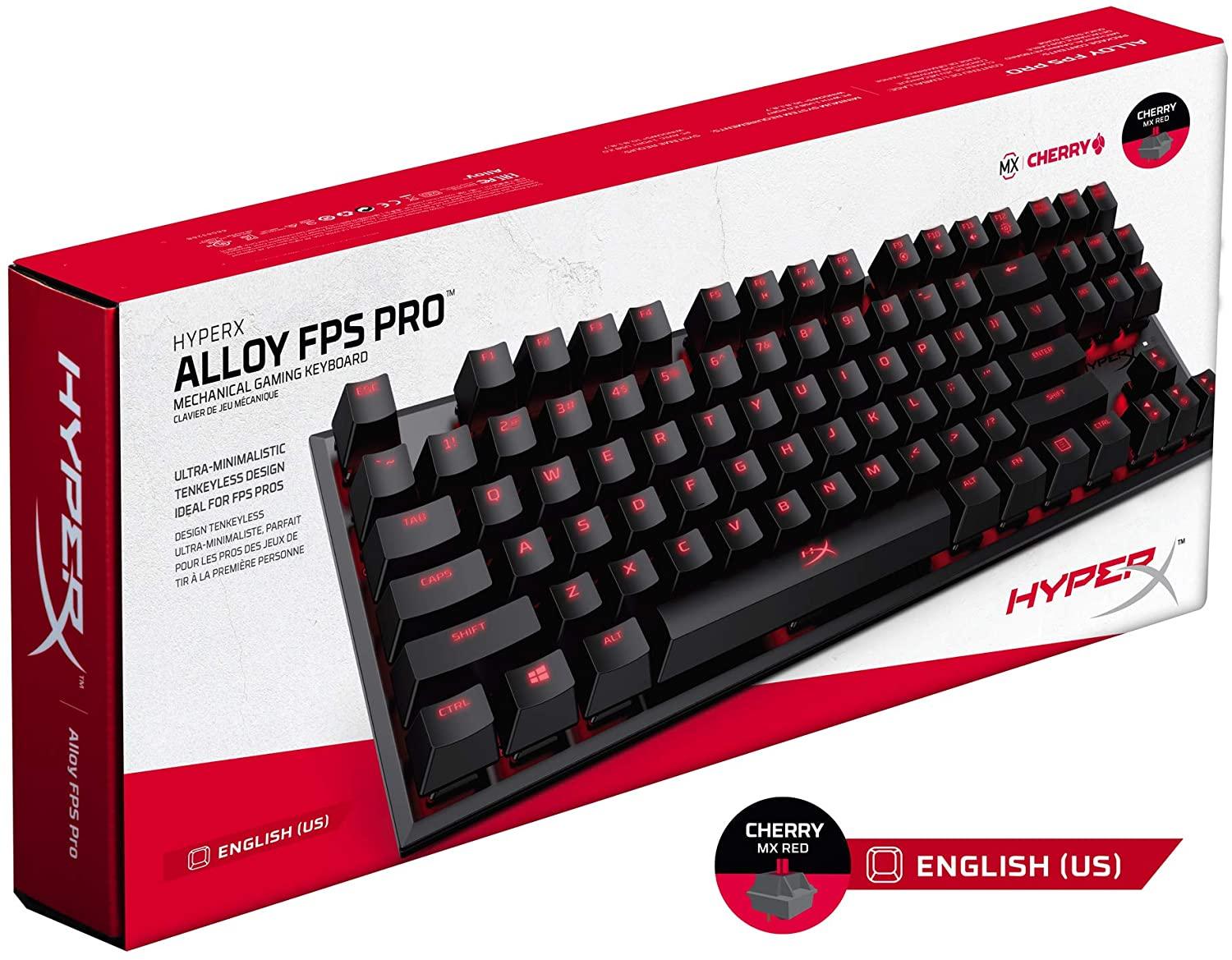HYPERX ALLOY FPS PRO MECHANICAL GAMING KEYBOARD (CHERRY MX RED) - DataBlitz