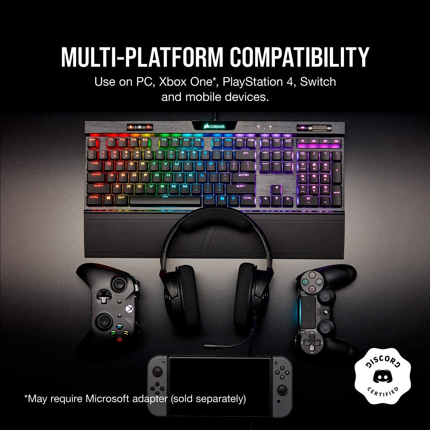 CORSAIR HS35 STEREO GAMING HEADSET (CARBON) - DataBlitz