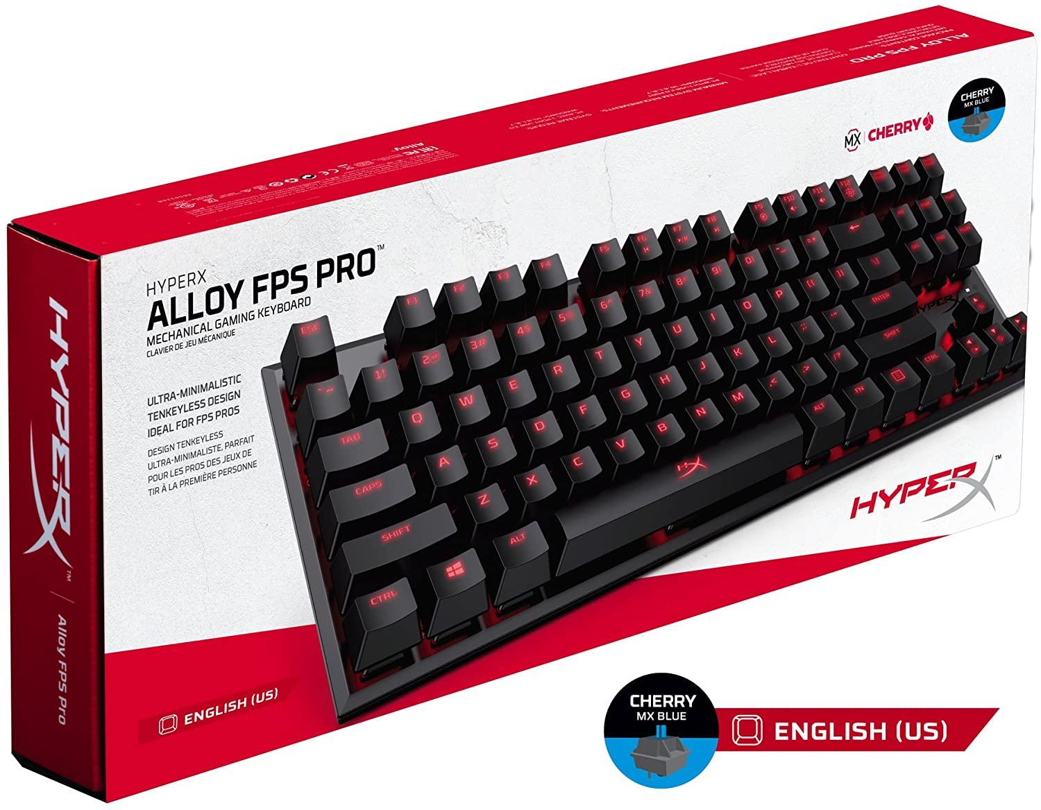 HYPERX ALLOY FPS PRO MECHANICAL GAMING KEYBOARD (CHERRY MX BLUE) - DataBlitz