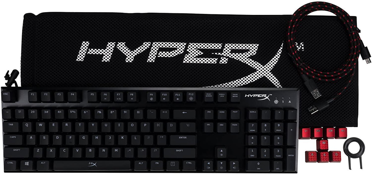 HYPERX ALLOY FPS MECHANICAL GAMING KEYBOARD (CHERRY MX BLUE) - DataBlitz