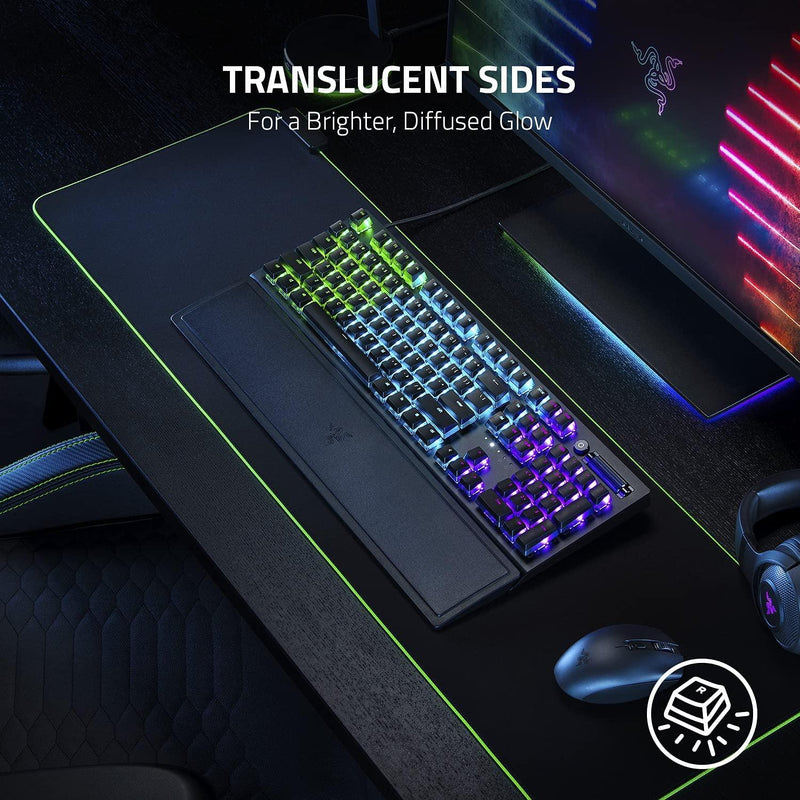 RAZER PHANTOM KEYCAP UPGRADE SET FOR MECHANICAL AND OPTICAL KEYBOARDS (BLACK) - DataBlitz