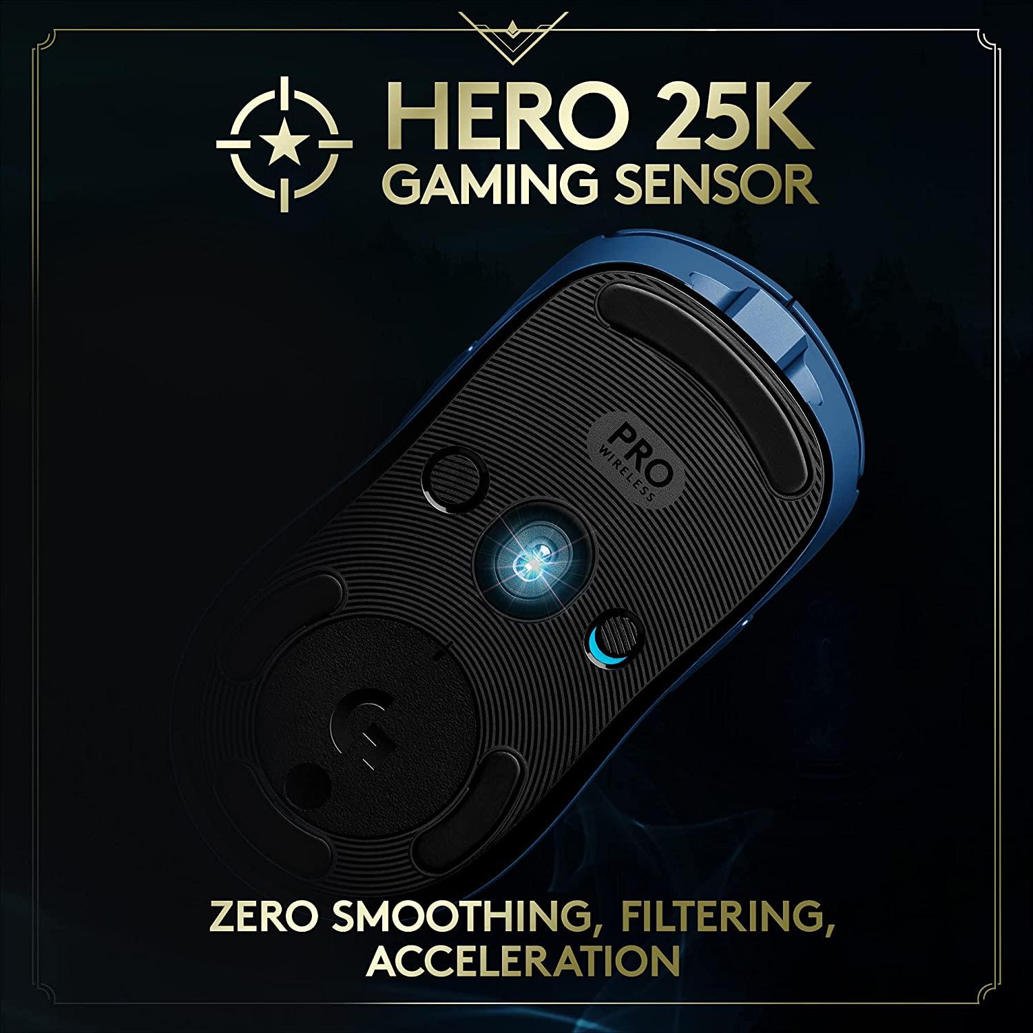 LOGITECH G PRO WIRELESS GAMING MOUSE LEAGUE OF LEGENDS EDITION - DataBlitz
