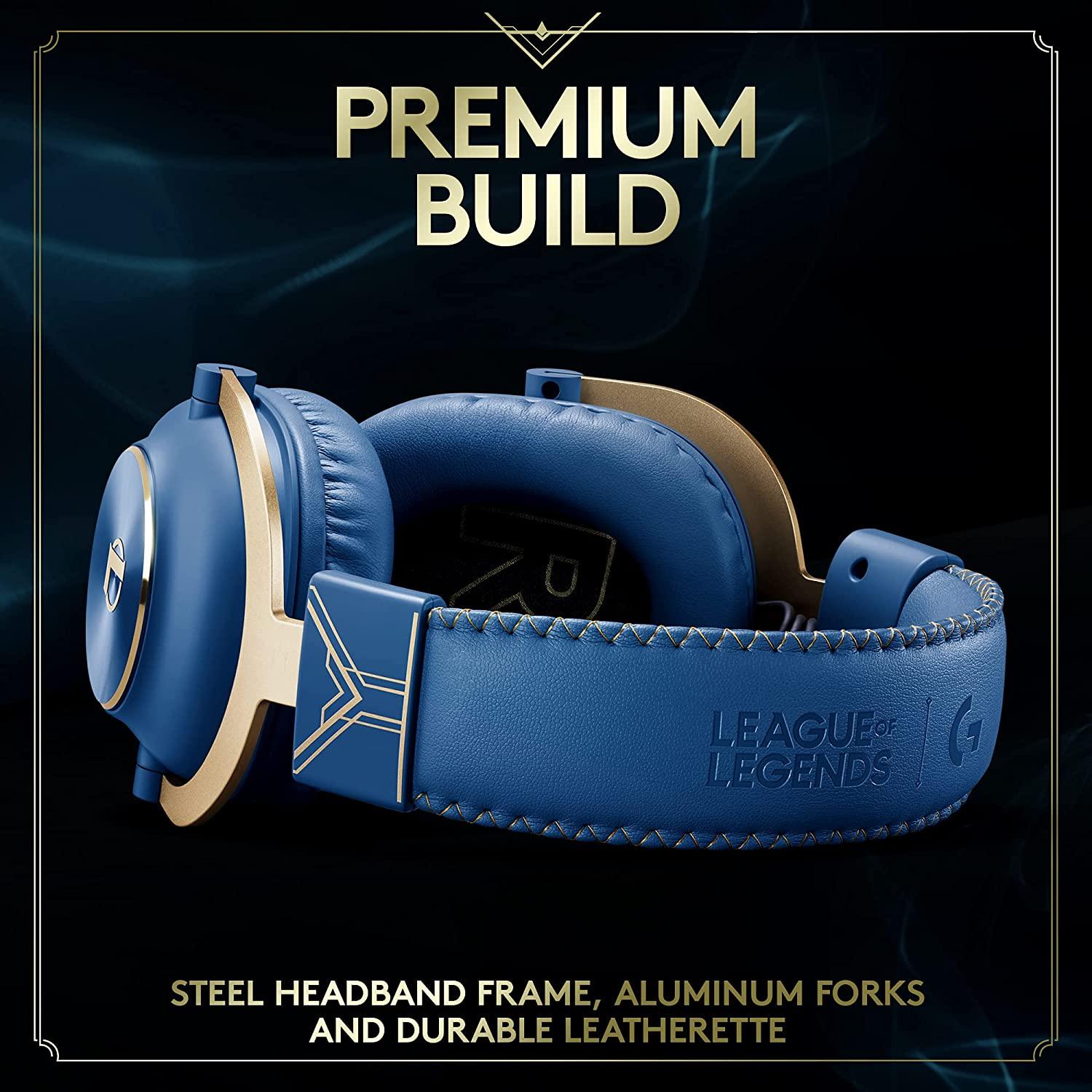 LOGITECH PRO X GAMING HEADSET LEAGUE OF LEGENDS EDITION - DataBlitz