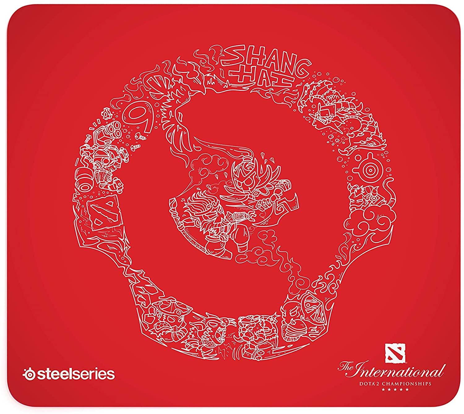 STEELSERIES QCK LARGE DOTA 2 TI9 LIMITED EDITION CLOTH GAMING MOUSEPAD (PN63834) - DataBlitz