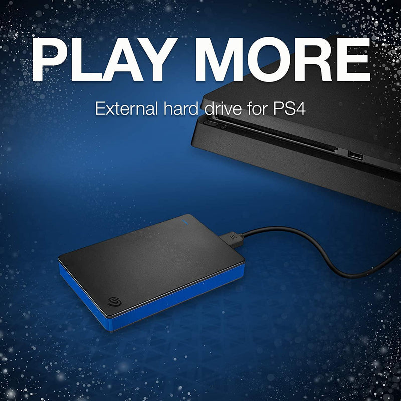 SEAGATE PS4 4TB/TO GAME DRIVE ADD-ON STORAGE - DataBlitz